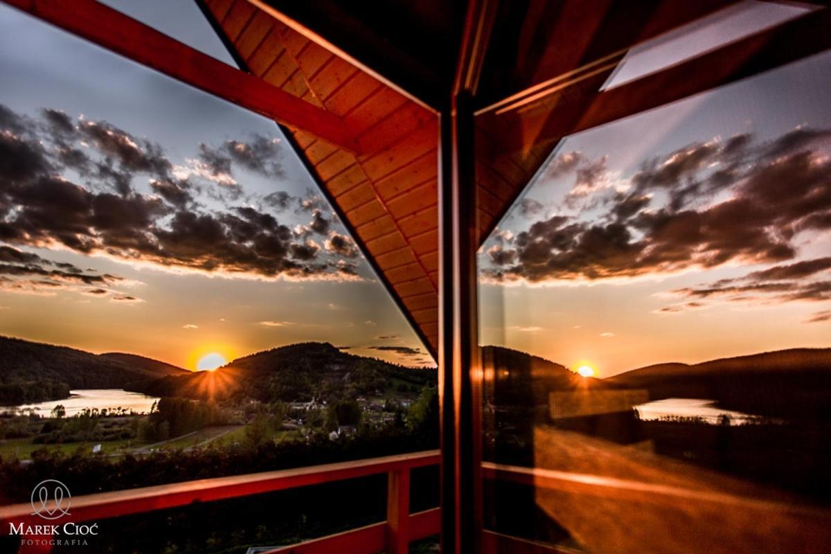 Chaty Na Cholewicy Domki Caloroczne Solina  Esterno foto