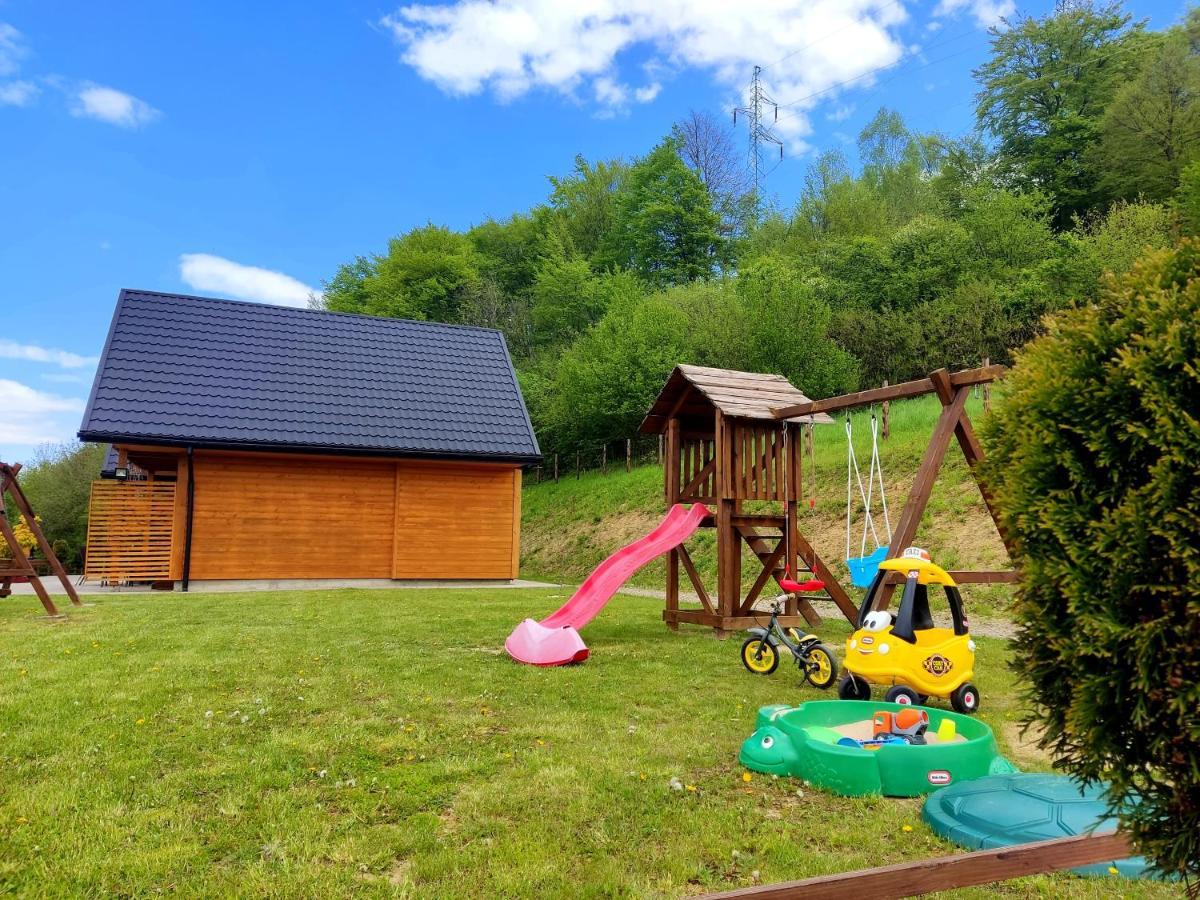 Chaty Na Cholewicy Domki Caloroczne Solina  Esterno foto